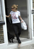 SIENNA MILLER ~ Candids ~ Heads Out to the Set of Her New Movie