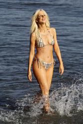 Michaele Salahi posing in Bikini, San Diego, May 3, 2011 - Wim. 